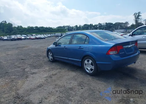 2009 Honda Civic Lx из США, поврежденный, VIN 1HGFA16599L010930